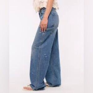 Abercrombie & Fitch Low Rise Ultra Loose (Cargo Paint Splatter). 33/16 S